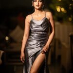 Ushasi Ray Instagram - Ate & left no crumbs🩶🩶🩶 📸 @imsayandey 👗 @kiara_sen111 💠 @jhalak_thedesignerstore 💄 @sahababusona 💇‍♀️ @ginni_love21 📍 @fairfieldkolkata Fairfield by Marriott Kolkata