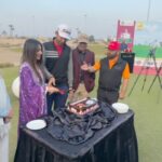 Ushna Shah Instagram – Thanks for a great time @rumanza.golf ⛳️

#ushnashah #golf #hamzaamin Multan