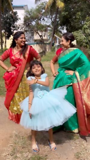 Vaishnavi Gowda Instagram - Gulabi sharara! 🌹✨