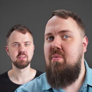 Valentin Petukhov Instagram - Нейросеть Lensa (которая всех того самого за сутки) нагенерила мне аватарок. Даже не знаю какую выбрать, помогайте.