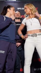 Valentina Shevchenko Instagram - Are you with Team Shevchenko this season 🔥🔥🔥 #TUF32 #TeamShevchenko 👊👊👊 #AndNew 💪 Las Vegas, Nevada