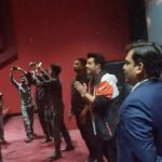 Varun Sharma Instagram – Kal #NationalCinemaDay ke din Bangalore ke Ik Cinema Mai Jaake Sabse Mila❤️ Stairs ke paas khade hoke reactions dekhne aur sunne ka alag hi Maaza hai!💫 Thaaaank You Thaaaaank You Dil se Thank You for all the Love 💕 #Fukrey3 Bangalore, India