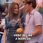 Verónica Lozano Instagram - Hermosa visita ! Marcos el Gran Primo 🏆• Felicitaciones a todos y a todas lo q hicieron está súper edición de #GH• Al hermoso equipo de #cortaporlozano que día a día me siento más orgullosa de nuestro trabajo diario . Mi enterito fuego @nantolin 💇🏻‍♀️ @cristinacagnina 💄 @maruvenancio 👗•