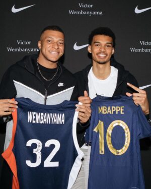Victor Wembanyama Instagram - 2023 👽

Overcame incredible challenges 
Left my home country and fought every single day on and off the court
To make some dreams come true 
And dreams did come true 
And history was made 
And my family’s safe 

Best year of my life (so far)