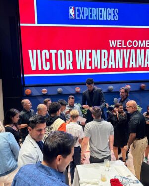 Victor Wembanyama Instagram - Very normal 24hours in NY