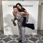 Victoria Beckham Instagram - Always supporting me (literally😂) I love you so much @davidbeckham x Kisses x #VBAW24