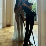 Victoria Beckham Instagram - Pre-show prep and fittings in Paris!! 🇫🇷 Kisses @NicolaAnnePeltzBeckham xx