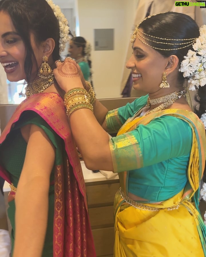 Vidya Vox Instagram - Lovely weekend getting bestie @sangeeta108 hitched! Proud of the way the ceremony hair turned out! Call me for your ceremony hair needs 😜 Puerto Rico