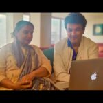 Vikas Khanna Instagram - Possibly one of the most sacred & emotional moments of my life to show glimpse of IMAGINARY RAIN to legends @azmishabana18 & Javed Akhtar ji. It took us almost 6 years to get to the finish line. My biggest tribute to my Biji (grandmother) who taught me the power of Indian Cuisine & my promise to her to win a Michelin Star. Shabana ji THANK YOUUUU for believing in me. ❤️❤️❤️ 📷 @iamfaraz Screenplay @thereelrahul