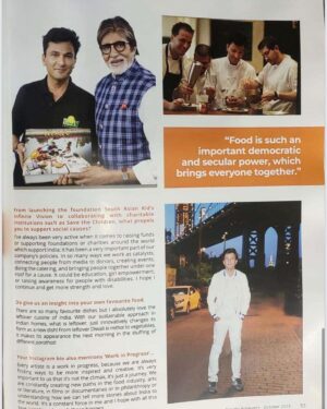 Vikas Khanna Instagram - Thank you SOCIETY MAGAZINE for featuring me in the esteemed company of such Legends & Achievers 2024. 

When I was getting into the industry, I was often told loud & clear about the limitations of being a “Desi” chef on global platforms. 
Today Indian chefs are influencing economies around the World. 
From Michelin Stars to entrepreneurs to leaders to building diplomatic relationships to culinary tourism. They are the Ambassadors of our nation to the World. 

Today indian chefs are defined as “limitless” ❤️🇮🇳❤️

Thanks to global icons and path-breakers like late @floydcardoz @suvirsaran @chefvineet @chefhemantoberoi @chefatulkochhar @arorgarima @chefmanishmehrotra @chefsujans @gaggan_anand @poojadhingra @hemantmathurcatering @prateeksadhu @chefhimanshusaini @ranveer.brar @chefkunal @harinayak @chefajaychopra @chef_naved @chefsri_g @chefalfred_prasad @chefchetanshetty @chef.vijayakumar @chefchintan 
& one chef who started our journeys from home to the World…….will always be @sanjeevkapoor