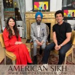 Vikas Khanna Instagram - Nisha Mathur from Sony TV, sits down with director Vishavjit Singh who brings you his touching and exhilarating story - "American Sikh” - now an Oscar-qualified short produced by Oscar winning producer Guneet Monga Kapoor and Michelin star chef and filmmaker Vikas Khanna! Manhattan, New York