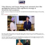 Vikas Khanna Instagram - Academy Award Winner Guneet Monga Kapoor & 6 Times Michelin Star Awarded Chef Vikas Khanna celebrate American Sikh. @americansikhfilm A short animated film that embraces inclusivity & uniqueness. Watch the film for a limited time (link in the bio) & spread & share the message of love. 2 special screenings coming up in New York with conversations with Vishavjit Singh, Ryan Westra & Vikas Khanna. Asia Society. Thu 14 Dec 2023 6:30 - 10 p.m. 725 Park Avenue New York, NY 10021 Rubin Museum of Art. Sat 16 Dec 4.30 - 5.30 p.m. 150 West 17th Street, New York, NY 10011. New York, New York