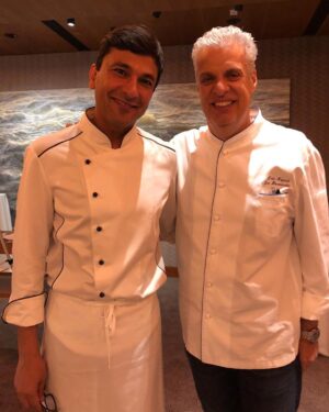Vikas Khanna Instagram - Today December 2nd, 23 years ago I moved to the U.S. 
One of the biggest decisions I made in my life. 
Leaving everything that was mine & familiar to start all over again. 

Fell in love with Manhattan. It gave me the power to bring Indian Cuisine & Culture to the World’s biggest platforms. 

Some of the biggest highlights remain- 
1. Selling food on the streets of NY. 
2. Cooking at James Beard with my sister Radha behind me. 
3. Radha’s Graduation from FIT. 
4. Cooking for 4 American Presidents. 
5. Working with Gordon Ramsay. 
6. Working with my mentor-friend Eric Ripert 
7. Serving more than 80 Million Meals from NY during pandemic. 
8. Launching 41 books with the most varied subjects. 
9. Winning a Michelin Star
10. Standing applause for THE LAST COLOR at United Nations Headquarters.