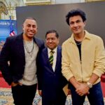 Vikas Khanna Instagram - To welcome Consulate General Mr. Randhir Jaiswal in New York, I hosted a lunch at my place 3.5 years ago. And today I attended his farewell party at @indiainnewyork In 23 years living in NY, I’ve hosted almost every diplomat….but Randhir ji & Abha ji are different. They are family. ❤️ And in years to come I saw their commitment to India & by embracing the soul of a nation & representing it with so much dignity & honor. During this time, he hosted several events from launching “Sacred Foods of India” to Zighrara perfume to Millets Dinners to Elements Chocolates to tribute to Lata Ji to Konark Wheel at Times Square to supporting @guneetmonga for Elephant Whisperers & hundreds of other events. He is a true friend & son of India. I'm getting too emotional to write about how he stood by me during Radhika's funeral. A true essence of a great leader is empathy & connection to soul. Sir, NY will miss you. Every. Single. Day. Wishing Abha ji, you & family lots of love, health & prosperity. Forever your fan & admirer. Vikas New York, New York