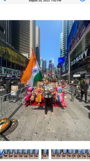 Vikas Khanna Instagram - My commitment to stand by & for my Motherland is always been my priority. 

From Restaurants to FeedIndia to Films to TV to Documentaries to Museum to Books…..to creating history of installing the Konark Wheel installation on Times Square. 

Though I’m not in Ayodhya on Jan 22nd…..my heart is & will always be there. 
Will celebrate it from New York. 

#MaTujheSalaam