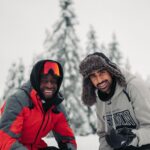 Vikram Barn Instagram - Out in Lapland snow turn red 😤 Merry Christmas! 🎄 Lapland, Finland