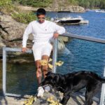 Vikram Barn Instagram - Spent most of the weekend playing fetch 🐶 Georgian Bay Islands National Park
