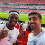 Vikram Barn Instagram – COME ON ENGLAND! Wembley Stadium