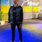 Vikram Barn Instagram - FIGHT NIGHT! Let’s GO @anesongib 🙌🏽 (📷 @miniminter) Miami, Florida
