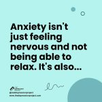 Viola Davis Instagram – Drop three 🩵🩵🩵 if you feel this
.
Comment below: How else does anxiety present? What are some other misconceptions we need to clear up about anxiety?

🔄@realdepressionproject