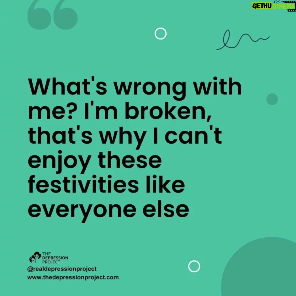 Viola Davis Instagram - Drop three 💚💚💚 if you feel this #yourenotalone 💚 Please share to raise awareness - the holiday season can be an especially difficult time for those with depression . Comment below: What does depression look like for you during the holiday season? Which slide do you feel the most? . 🔄@realdepressionproject