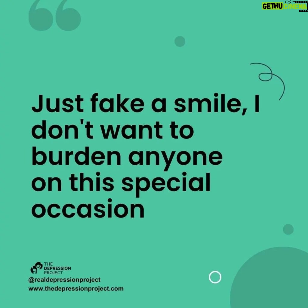 Viola Davis Instagram - Drop three 💚💚💚 if you feel this #yourenotalone 💚 Please share to raise awareness - the holiday season can be an especially difficult time for those with depression . Comment below: What does depression look like for you during the holiday season? Which slide do you feel the most? . 🔄@realdepressionproject