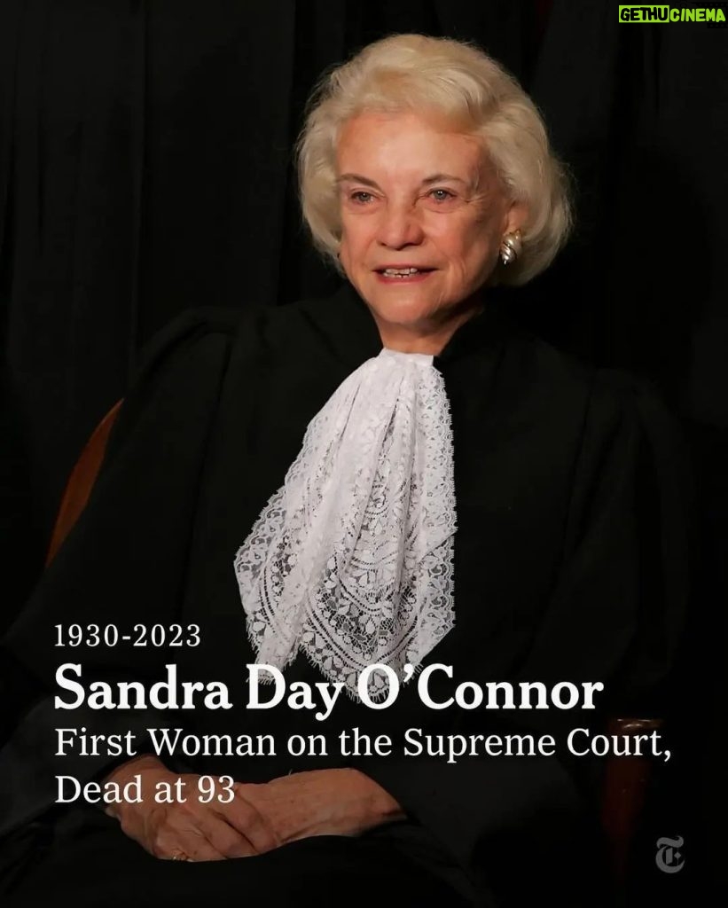 Viola Davis Instagram - RIP to the trailblazer Sandra Day O'Connor. Thank you for busting open the doors....your intelligence, vision.....You made us girls feel worthy. Rest well Queen... ・・・ Sandra Day O’Connor, the first woman on the U.S. Supreme Court, a rancher’s daughter who wielded great power over American law from her seat at the center of the court’s ideological spectrum, died on Friday in Phoenix. She was 93. Although William Rehnquist, her Stanford Law School classmate, served as chief justice during much of her tenure, the Supreme Court during that crucial period was often called the O’Connor court, and Justice O’Connor was referred to, accurately, as the most powerful woman in America. Very little could happen without Justice O’Connor’s support when it came to the polarizing issues on the court’s docket, and the law regarding affirmative action, abortion, voting rights, religion, federalism, sex discrimination and other hot-button subjects was basically what Justice O’Connor thought it should be. Tap the link in our bio to read the full obituary. Photos by @nytmills, George Tames/The New York Times and D. Gorton/The New York Times 🔄@nytimes