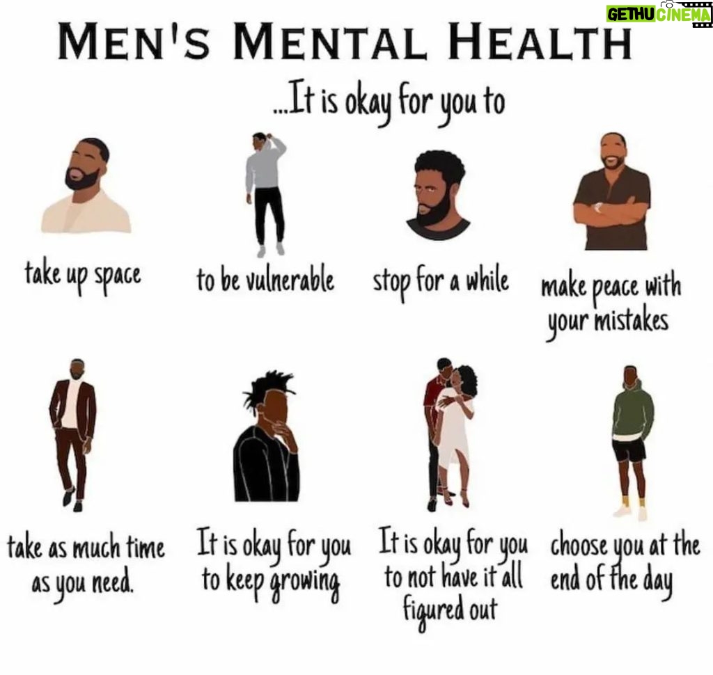 Viola Davis Instagram - Ways to support the men in your life this #MensHealthMonth and beyond. 🎨@devonishbookshelf 🔁@jackdotorg