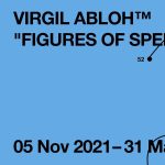 Virgil Abloh Instagram – exhibition identity for “Figures of Speech” @qatar_museums @dohafirestation [A~A] @oma.eu [AMO] @samirbantal ~ opening tomorrow Doha, Qatar