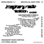Virgil Abloh Instagram - decided to run a 2 of the 6 hour the live recording of the back-to-back dj set @AceMo at @PublicRecordsnyc for this months Imaginary Radio Station on @worldwide.fm ~ link in bio to listen in 01. Alice Coltrane - Journey In Satchidananda 02. Freddie Hubbard - Gibraltar 03. Eric Dolphy - God Bless The Child 04. John Carroll Kirby - Blueberry Beads 05. BADBADNOTGOOD - Structure No. 3 06. McCoy Tyner - Contemplation 07. Cymande - Dove 08. Steve Miller Band - Space Intro 09. The Motet - Afro Disco Beat 10. Thom Yorke - Twist 11. Karizma - I.C.U. 12. Moodyman - Shades Of Jae 13. Joy Orbison - Better feat. Léa Sen 14. Poté - Jacquot (Waters of Praslin) 15. SoulPhiction - All Lights Go Off 16. Mr. Fingers - Outer Acid 17. Mood II Swing - Move Me 18. George Fitzgerald - Child 19. Citizen - Deep End 20. Romanthony - Untitled 21. DJ Gregory & Sidney Samson - Dama S Salon 22. Tribal Brothers - Lion Attack 23. Lil Silva - One Twenty 24. Quavius - Flo Central 25. Âme - No War (Ry X Remix) 26. Riva Starr - Dance Me (Jesse Rose 'Made In St. Lucia' Remix) 27. Transcendence - Frenzy 28. MoMA Ready - This Must Be Deep 29. Sandmann & Riverside feat. Jeremy Ellis - Into Your Story (Kai Alice Distinctive Remix) special thanks to the fine folks on the dancefloor and in the dj booth @kaytranada @bonesoda @fvckpdro and the stellar establishment that is @publicrecordsnyc & @devonojas public records