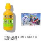 Virgil Abloh Instagram – special “@canary____yellow” K-60 paint marker edition of @iraknyc @krinknyc in support of @sneezemag “50” ~ link to acquire via each of the whole crews bios.