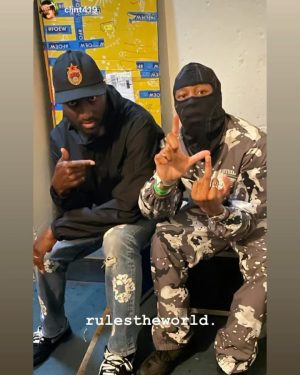 Virgil Abloh Instagram - @clint419 rules the world, and we just live in it.