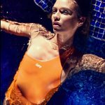 Virgil Abloh Instagram - @StellaMaxwell for @off___white___swim photography c/o @riocam styling c/o @manuelagutierrez Off-White Miami