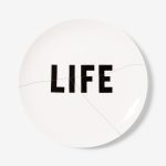 Virgil Abloh Instagram - was commissioned for artwork by the fine folks at @artistplateproject. the end result, my plate titled, "Life Itself," an edition of 250, to benefit @nyhomeless and their work to help homeless (not homeless but, friends in our book) and low-income individuals in NYC. The sale of one plate, which will be available this Tuesday, November 16, can feed to up 100 homeless and hungry New Yorkers. @post_____modern logic® ⠀⠀⠀⠀⠀⠀⠀⠀⠀ visit @artistplateproject for more info.