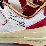 Virgil Abloh Instagram - @Off____White™ x Air Jordan 2 Low is now available online via the link in bio.  “design premise: trap the indescribable into the object” as stated by @virgilabloh. Like no other sneaker, the Air Jordan 2 Low represents a piece of archival history obsessively recreated with contemporary tech and details. Discover a new chapter of Off-White™ x Jordan ~ @jumpman23 A unique crafting process was used to reverse engineer the original premium Air Jordan 2 in homage to the legendary sneaker, proudly incorporating signs of wear and tear into the design and embellishing with MJ’s signature and contemporary touches.