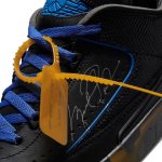 Virgil Abloh Instagram - @Off____White™ x Air Jordan 2 Low is now available online via the link in bio.  “design premise: trap the indescribable into the object” as stated by @virgilabloh. Like no other sneaker, the Air Jordan 2 Low represents a piece of archival history obsessively recreated with contemporary tech and details. Discover a new chapter of Off-White™ x Jordan ~ @jumpman23 A unique crafting process was used to reverse engineer the original premium Air Jordan 2 in homage to the legendary sneaker, proudly incorporating signs of wear and tear into the design and embellishing with MJ’s signature and contemporary touches.