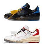 Virgil Abloh Instagram - @Off____White™ x Air Jordan 2 Low is now available online via the link in bio.  “design premise: trap the indescribable into the object” as stated by @virgilabloh. Like no other sneaker, the Air Jordan 2 Low represents a piece of archival history obsessively recreated with contemporary tech and details. Discover a new chapter of Off-White™ x Jordan ~ @jumpman23 A unique crafting process was used to reverse engineer the original premium Air Jordan 2 in homage to the legendary sneaker, proudly incorporating signs of wear and tear into the design and embellishing with MJ’s signature and contemporary touches.