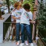 Virgil Abloh Instagram - @ayo_zuri and i, our ISBW project under @off____white™ & @post_____modern weaving what we stand for into fashion, arts & culture ecosystems. models c/o @aaliyah.jpg @uhhhgeminize photography c/o @julianjackson [PSA] “I Support All Forms of Love” ~ 100% of the proceeds will go to Black LGBTQIA+ Migrant Project to further their work, globally. Off-White™️ and its founder and creative director, @virgilabloh & @ayo_zuri are proud to announce the launch of the “I Support All Forms of Love” Pride capsule collection within their “I Support Black Women” campaign featuring special edition t-shirt and belt in order to raise awareness, honor LGBTQIA+ History Month activists and raise funds. The money raised will support the Black LGBTQIA+ Migrant Project (BLMP @officialblmp): a Black Queer & Trans Migrant led independent organization sponsored by the Transgender Law Center, which envisions a world where no one is forced to give up their homeland and where we are free and liberated. You can support the Black LGBTQIA+ Migrant Project by amplifying their stories, shopping the “I Support All Forms of Love” Pride capsule collection or donating via @off____white link in bio. — The capsule collection is now available at @em___pty___gallery store with 100% proceeds going to @officialblmp. Soho, N.Y.C