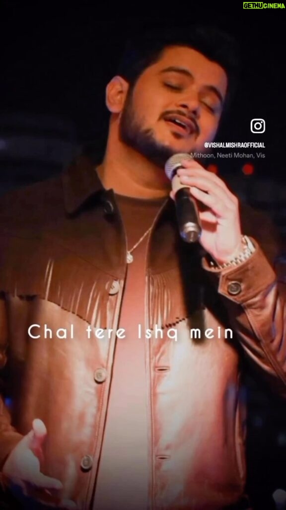 Vishal Mishra Instagram - Apki Favourite Line Kaun Si Hai ? ❤️ #chaltereishqmein . . . . #reels #instareels #vishalmishra