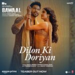 Vishal Mishra Instagram - #dilonkidoriyan kal 12 baje ❤️this one is my personal fav 🎶 can’t wait for you to hear it 💕 Composed by my brother @tanishk_bagchi ❣️🎸 . Produced by #SajidNadiadwala and Directed by @niteshtiwari22 #BawaalOnPrime, July 21 on @primevideoin @varundvn @janhvikapoor @ashwinyiyertiwari @wardakhannadiadwala @nadiadwalagrandson @earthskynotes @pglens @mehrotranikhil @bawlekiduniya #BhushanKumar @tseries.official @zarakhan @mainhoonromy @arafatmehmoodofficial @boscomartis @caesar2373 #reels #vishalmishra #instareels