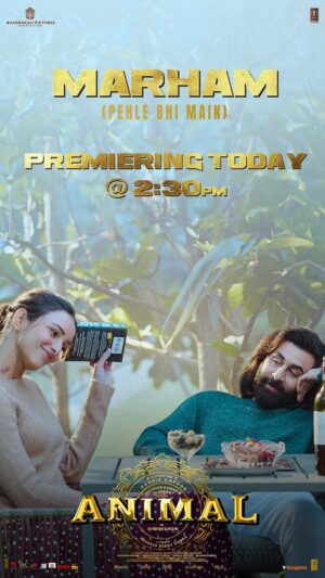 Vishal Mishra Instagram - #Marham ,The Film Version You All Wanted, Is Out Now. Hope it heals ❤️‍🩹
Tumhare Badan Ki Mehak Khwaab Si Hai … 🌹❤️♾️ #pehlebhimain #animal 
.
Magically written by @rajshekharis 🖊️ 
#ranbirkapoor #vishalmishra