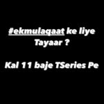 Vishal Mishra Instagram - How excited ??? #ekmulaqaat kal 11 baje