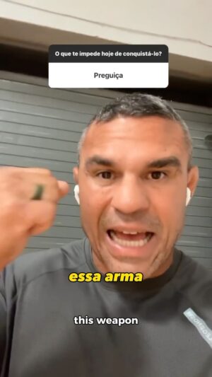Vitor Belfort Instagram - PREGUIÇA: um dos nossos maiores adversários. 

A todo momento nós lutamos essa batalha, às vezes vencemos, às vezes não. Toda ação tem uma reação, mas toda falta de ação também tem, e quando você escolhe não fazer nada, terá que lidar com as consequências.

Aqui no Belfort Club eu tenho muitas aulas que vão te ajudar e te levar rumo a uma vida de melhores escolhas, mais sucesso e mais saúde. 

O link tá na BIO.

//

SLOTH: one of our biggest opponents.

Every moment we fight this battle, sometimes we win, sometimes we don’t. Every action has a reaction, but so does every lack of action, and when you decide to do nothing, you’ll have to deal with the consequences.

Here at Belfort Club, I have many lessons that will help you and lead you towards a life of better choices, more success and more health.

The link is in BIO.

#belfortclub #belforttraining #motivation #mma #ufc #lifestyle #mindset