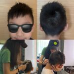 Vivian Hsu Instagram - 8月的最後一天，你們過的好嗎？ 我不小心把自己給感動了 因為他的一句「Mommy，下次妳可以幫我剪頭髮嗎？」娘就去學剪頭髮 然後⋯我完成了 不管剪的好不好，都值得記念一下是不是 八月の最後の日、皆さんいかがお過ごしでしたか？ 私は自分に感動されちゃった。 息子が「Mommy、今度僕の髪を切ってくれる？」の一言で、私は髪切りを習った。 そして...完成した。 良いも悪いも、記録すべきでしょう！ #你的每一句話我都認真放心上 #謝謝我的髮型師教我剃髮剪髮 #20230831我剪了第一顆真人頭 @lounes_chen @bbl._.412