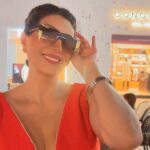 Wafaa Amer Instagram - Thank you @united_group for the beautiful outstanding event ❤️ Thank you @j.oo_shades for the beautiful sunglasses 😎 And definitely my jumpsuit dress from @be_my_guest_shopping ❤️🌺