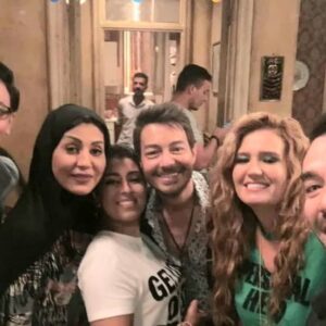 Wafaa Amer Instagram - من كواليس تصوير مسلسل "الطوفان"