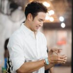 Warintorn Panhakarn Instagram - มัวแต่จับฉลาก ไม่ได้ถ่ายรูปหมูกระทะเลย 😂 แต่มีรูปหมู่มาแทนนะ ดีใจที่ทุกคนจุกๆกลับบ้านไป … กินหมูกระทะปีล่ะครั้งพอ !! แจกเยอะ ! 🫣 รักนะ #teamgreat #mygfc ❤️💗💚 @great_smile10 @greatfanclub