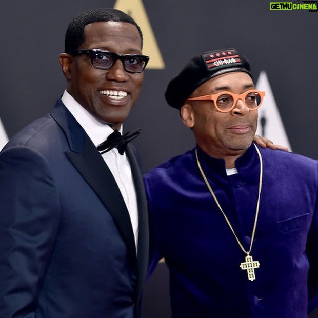 Wesley Snipes Instagram - Happy Birthday Brother 🙏🏿 @officialspikelee