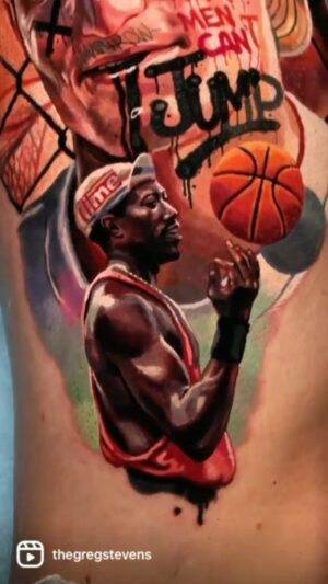 Wesley Snipes Instagram - Can we talk about how dope this tat is?! Shoutout to @thegregstevens for getting it and to @_mashkow_ for tattooing this genius work! 🙌🏿

FIREEEEEEEEE! 🔥 you out did yourself @_mashkow_ 🙌🏿