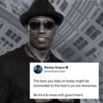 Wesley Snipes Instagram - Put that in ya back pocket! #WesleyWisdom